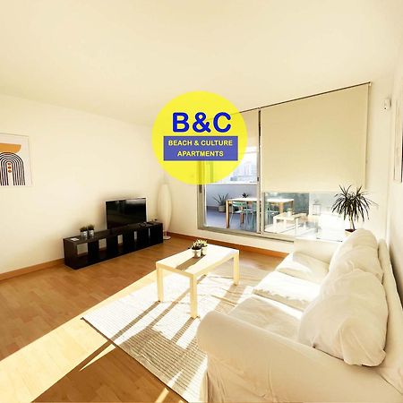 Beach & Culture Barcelona Port Forum Penthouse Apartment Sant Adria de Besos Bagian luar foto
