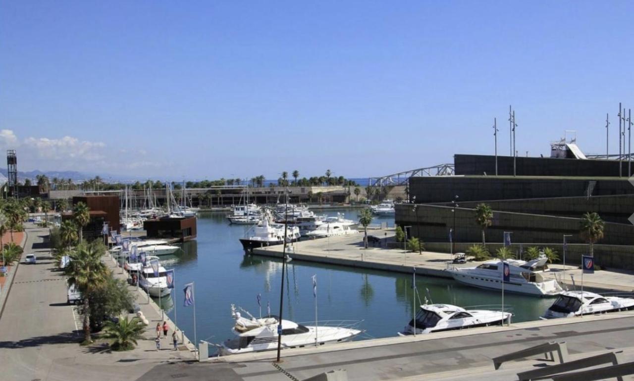 Beach & Culture Barcelona Port Forum Penthouse Apartment Sant Adria de Besos Bagian luar foto